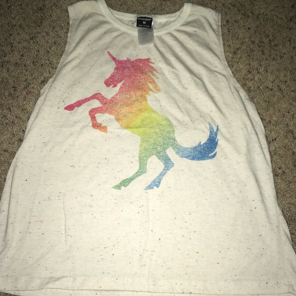 Rainbow Unicorn tank